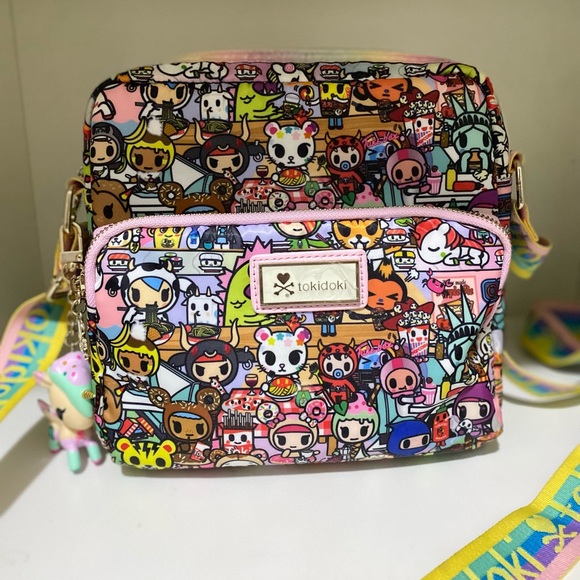 Tokidoki “takeout” crossbody & matching bifold wallet - Picture 2 of 6